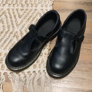 DR. MARTENS BLACK POLLEY MARY JANES